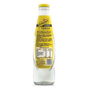 Tónica Schweppes Zero Pack de 12 Botellas 20 cl