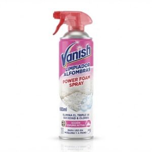 Vanish Limpiador Alfombras Power Foam Spray 600 ml