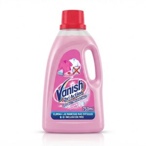Vanish OXI Action Gel Quitamanchas Pink 750 ml Botella Plástico