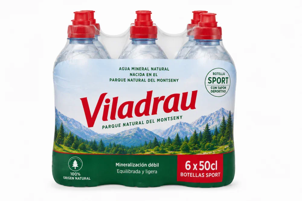 Viladrau Pack-6 Sport 50 cl