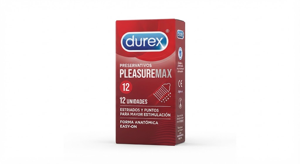 Durex Preservativo Pleasuremax 12uds