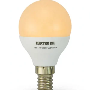 Electro Bombilla LED G45 E14 5W Calida