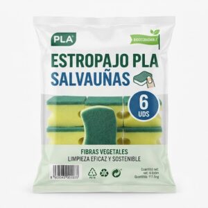 Estropajo PLA Salvauñas 6uds