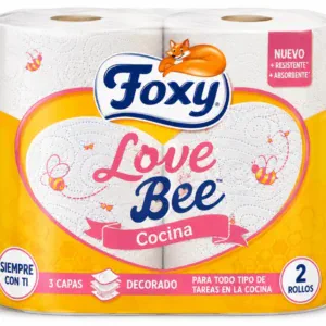 Foxy Cocina Love Bee 2 Rollos