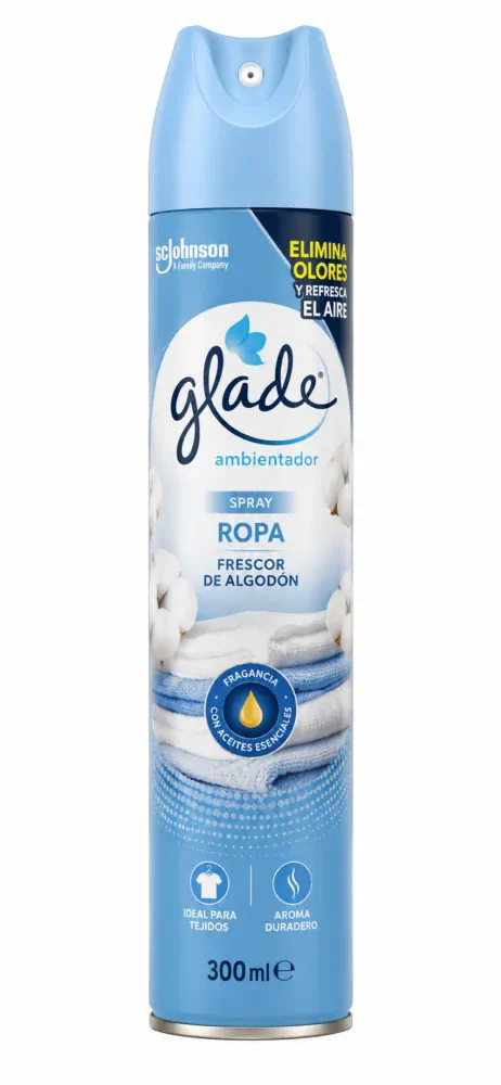 Glade Ambientador Spray Ropa 300 ml Spray