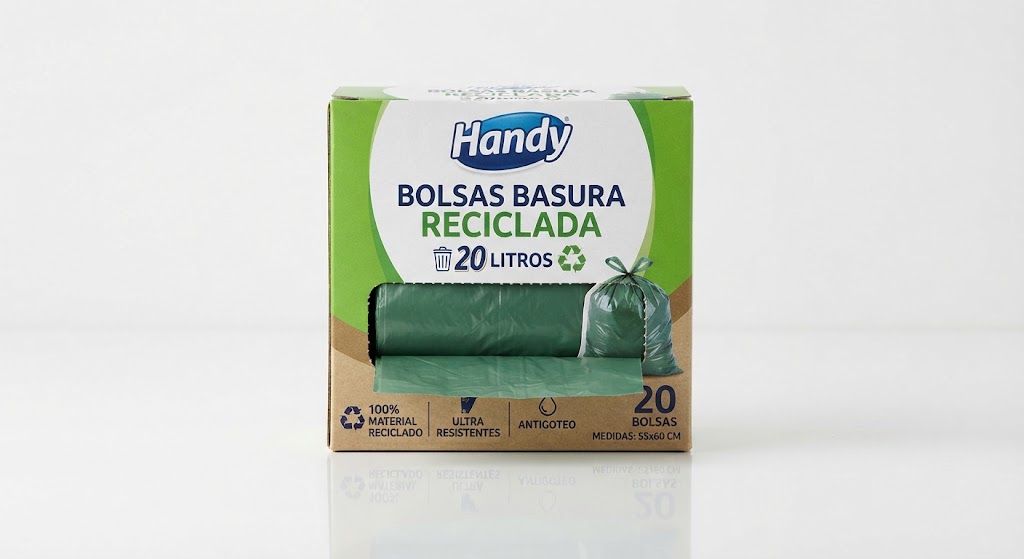 Handy Bolsa Basura Reciclada 20L