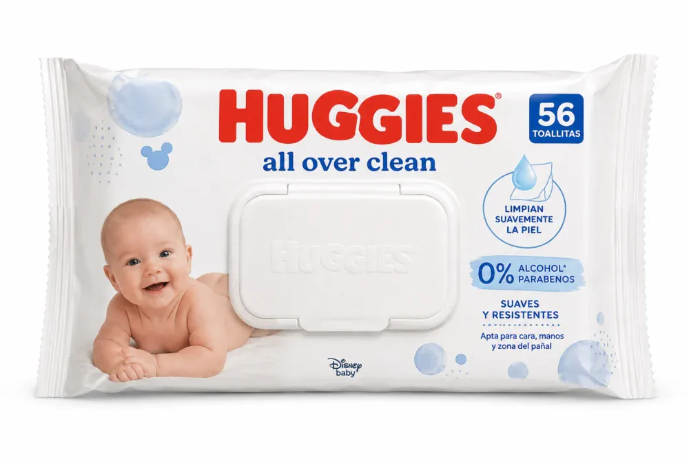 Huggies Toallitas All Over Clean 56 uds Toallitas