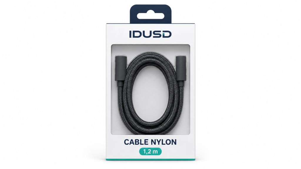 Idusd Cable Nylon 1,2m