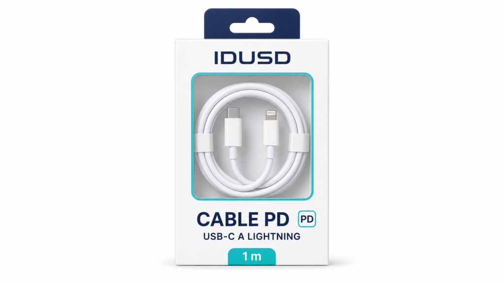 Idusd Cable PD Usb-c A Lightning 1m