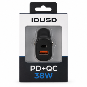 Idusd Cargador de Coche PD+QC 38W