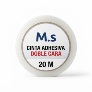 M.s Cinta Adhesiva Doble Cara 20 M