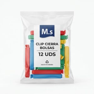 M.s Clip Cierra Bolsas 12 UDS Bolsa