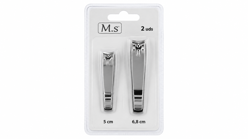 M.s Cortauñas 2 uds / 5 cm / 6,8 cm