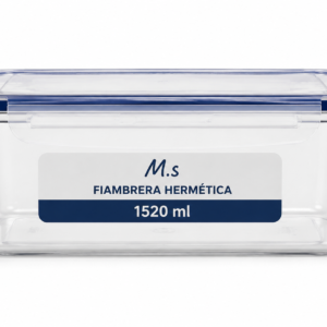 M.s Fiambrera Hermética 1520 ml