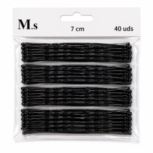 M.s Horquilla Clip 7 Cm / 40 Uds