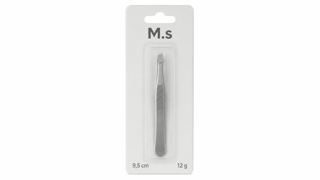 M.s Pinzas de Depilar 9,5 Cm / 12 g