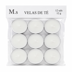 M.s Velas Te 12uds / 12gr