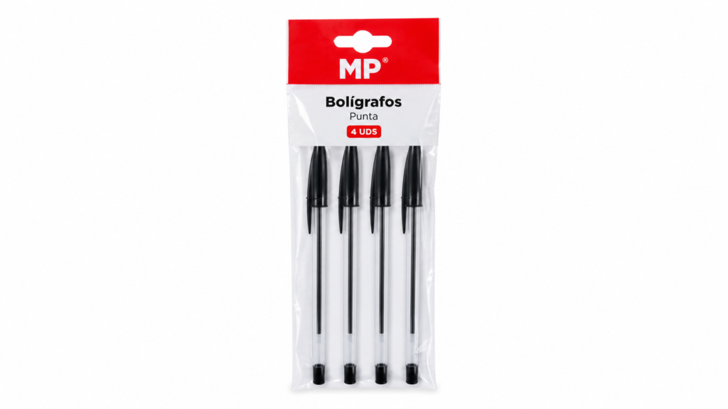 MP Bolígrafos Punta 4 uds