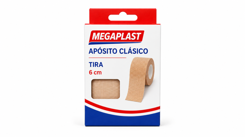 Megaplast Apósito Clásico Tira 6 cm