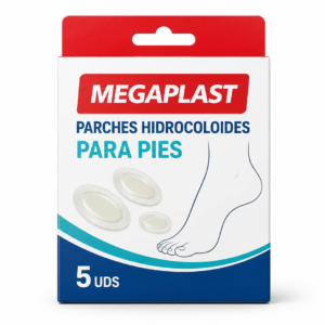 Megaplast Parches Hidrocoloides para Pies 5 uds
