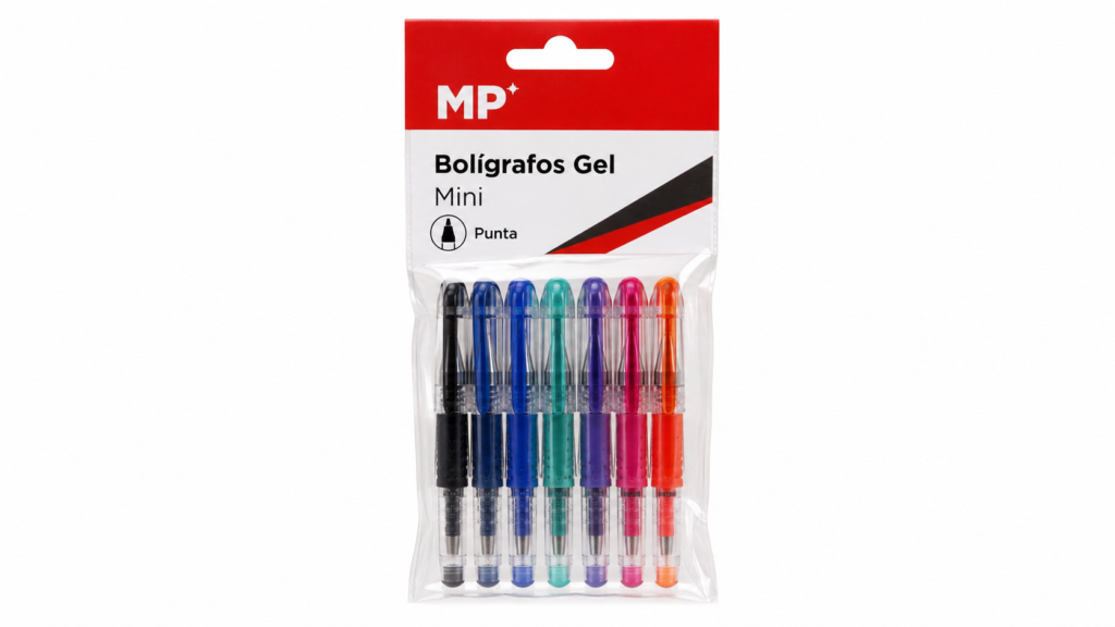 Mp Bolígrafos Punta Gel Mini Punta