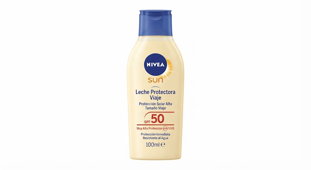 Nivea SUN Spf50 Leche Protectora Viaje 100ml