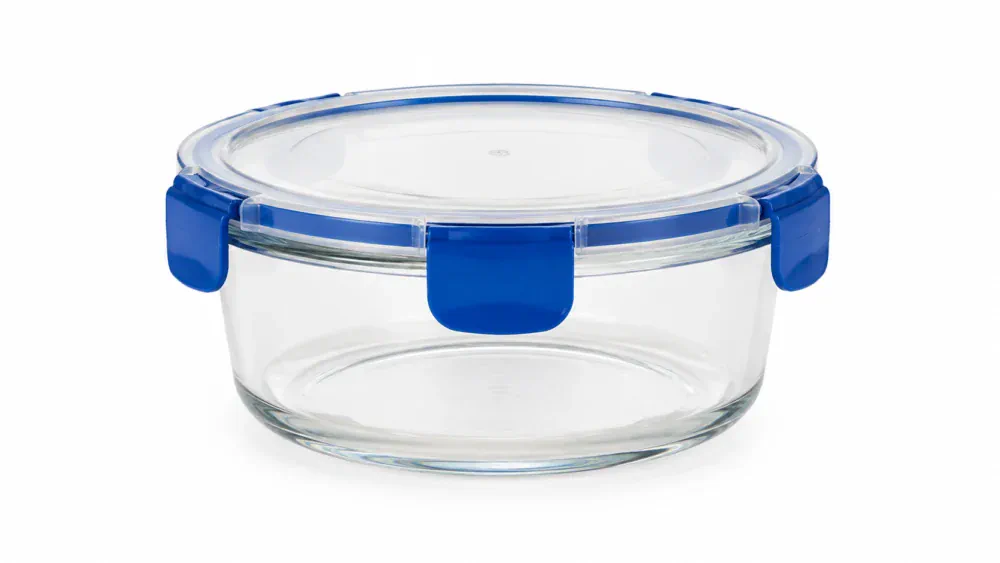 Pamex Fiambrera Cristal de Borosilicato Redonda C/tapa 400ml