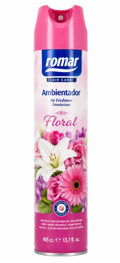 Romar Ambientador Spray Floral 405cc Spray