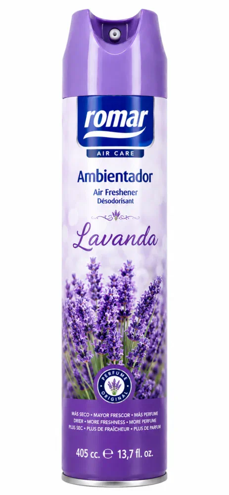Romar Ambientador Spray Lavanda 405cc Spray