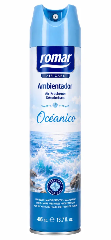 Romar Ambientador Spray Oceanico 405cc Spray