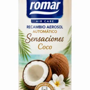 Romar Recambio Aerosol Aut Sensaciones Coco 335cc Spray