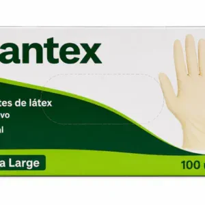 Santex Guantes Latex sin Polvo Natural Extra Large 100uds
