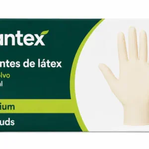 Santex Guantes Latex sin Polvo Natural Medium 100uds