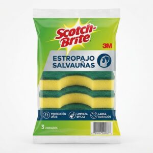 Scotch Brite Estropajo Salv.uñas 3ud