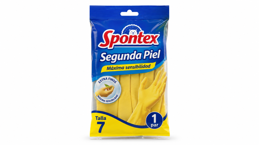 Spontex Guantes Segunda Piel T-7*7 1