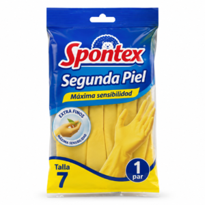 Spontex Guantes Segunda Piel T-7*7 1