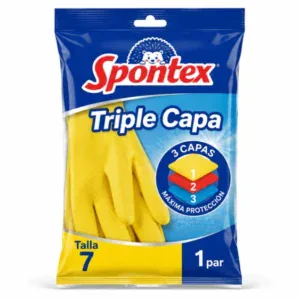 Spontex Guantes Triple Capa T-7*7 1