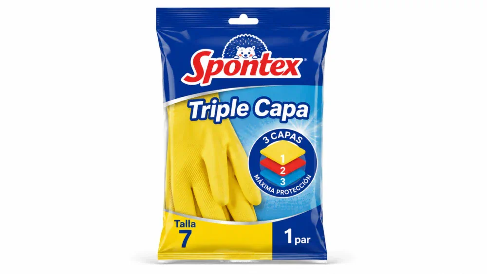 Spontex Guantes Triple Capa T-7*7 1