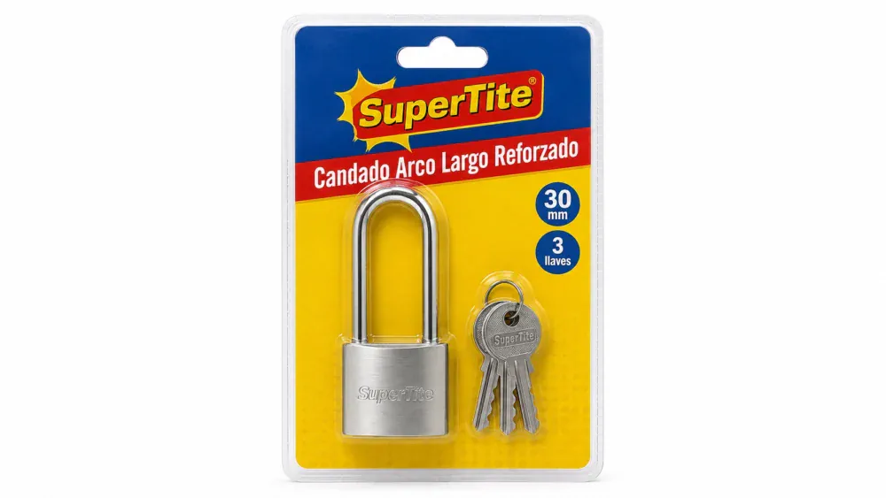 Supertite Candado Arco Largo Reforz