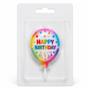 Vela Globo Happy Birthday 6cm