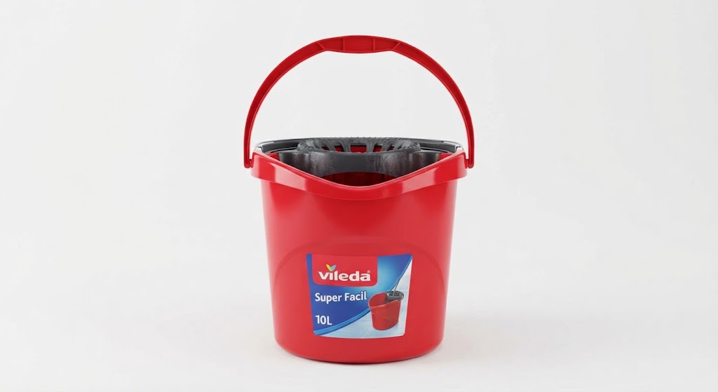 Vileda Cubo Rojo Super Facil 10 l