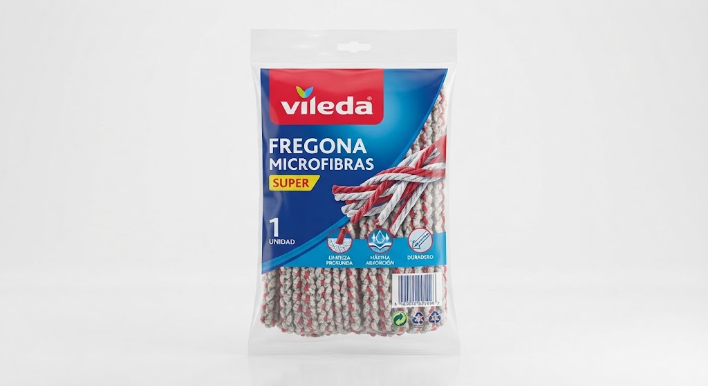 Vileda Fregona Microfibras Super