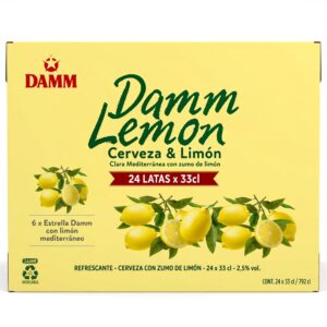 Damm Lemon | CAJA-24 (33 cl.)
